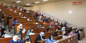 أكثر من 780 طالباً يتقدمون لامتحان اللغة الأجنبية لقيد الماجستير في جامعة البعث