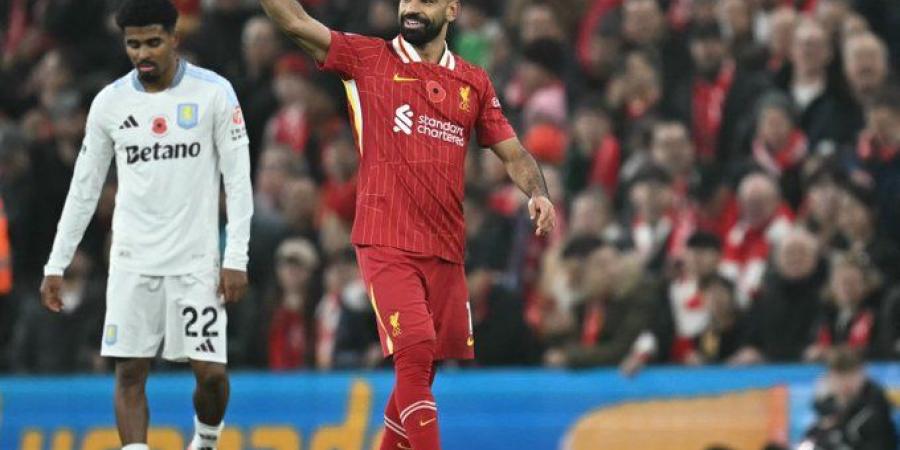 ترتيب هدافي الدوري الإنجليزي بعد هدف محمد صلاح أمام أستون فيلا