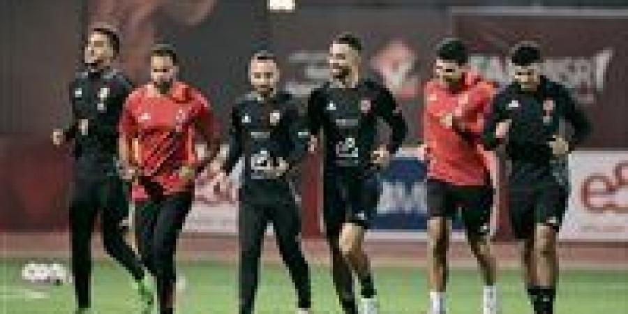 الأهلي يواصل استعداداته لمباراة الاتحاد السكندري في الدوري