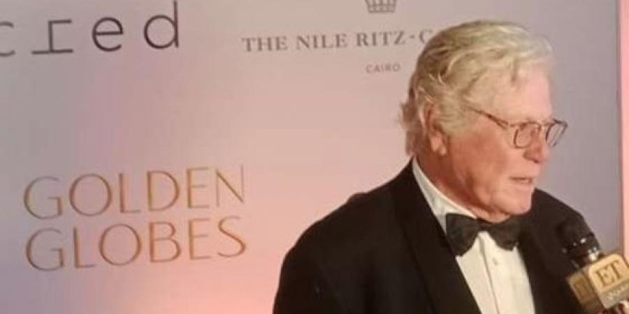 وصول حسين فهمي وهنا شيحة على ريد كاربت حفل Golden Globes