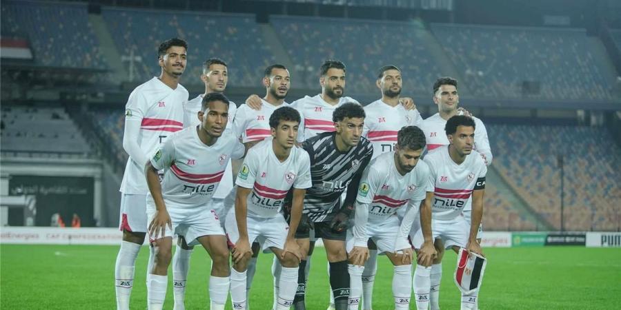 مساحات سبورت: غادر على نقالة.. إصابة لاعب الزمالك أمام بلاك بولز في الكونفدرالية