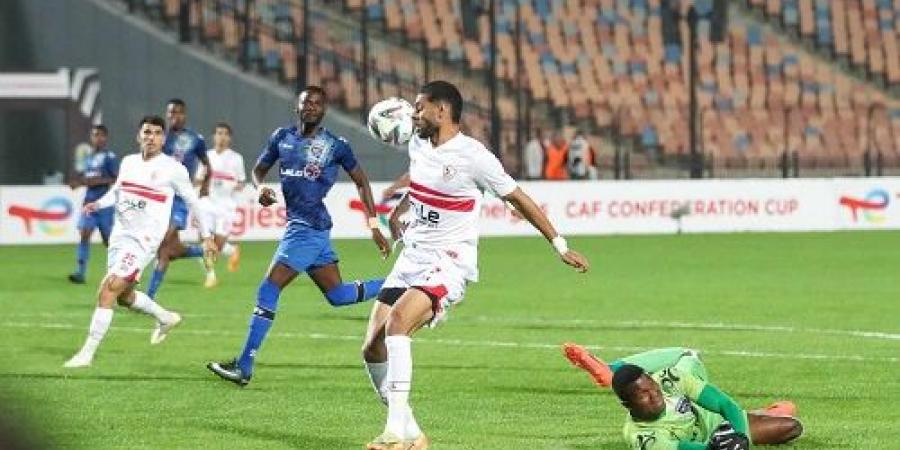 الكونفيدرالية..الزمالك يتقدم بهدف إيشو أمام بلاك بولز في الشوط الأول