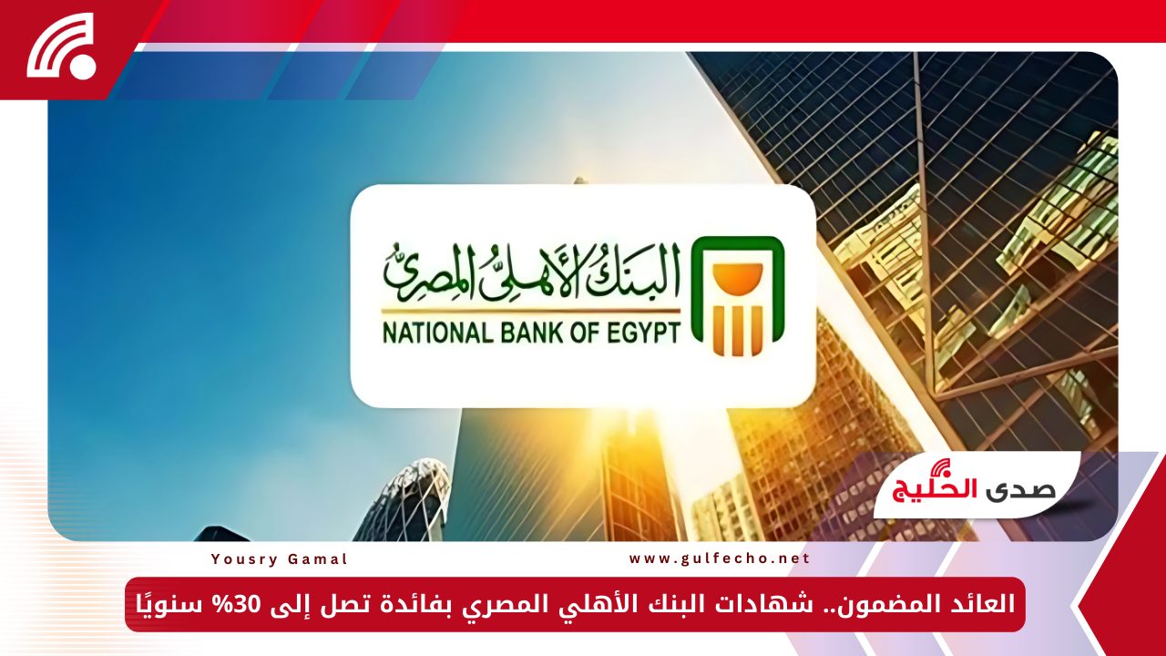 العائد المضمون.. شهادات البنك الأهلي المصري بفائدة تصل إلى 30% سنويًا