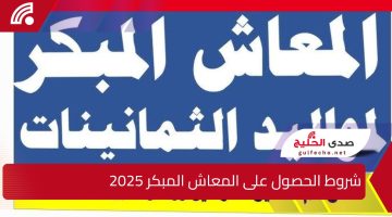 وفقاً لقانون التأمينات الجديدة.. تعرف على شروط المعاش المبكر 2025 وموعد صرف شهر يناير