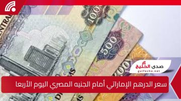 سعر الدرهم الإماراتي أمام الجنيه المصري في البنوك اليوم الأربعاء 25 ديسمبر 2024