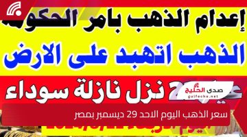 “لو معاك الحق بيعه”.. إليك سعر الذهب اليوم الاحد 29 ديسمبر 2024 بمصر 