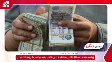 زيادة منحة العمالة الغير منتظمة إلى 1000 جنيه وأهم شروط التسجيل