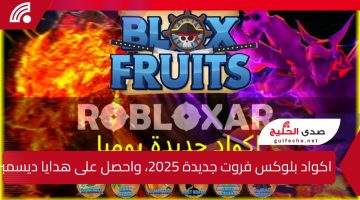 أقوى هدايا ديسمبر.. اكواد بلوكس فروت جديدة 2025 Blox Fruits وطريقة استبدالها من الموقع الرسمي roblox