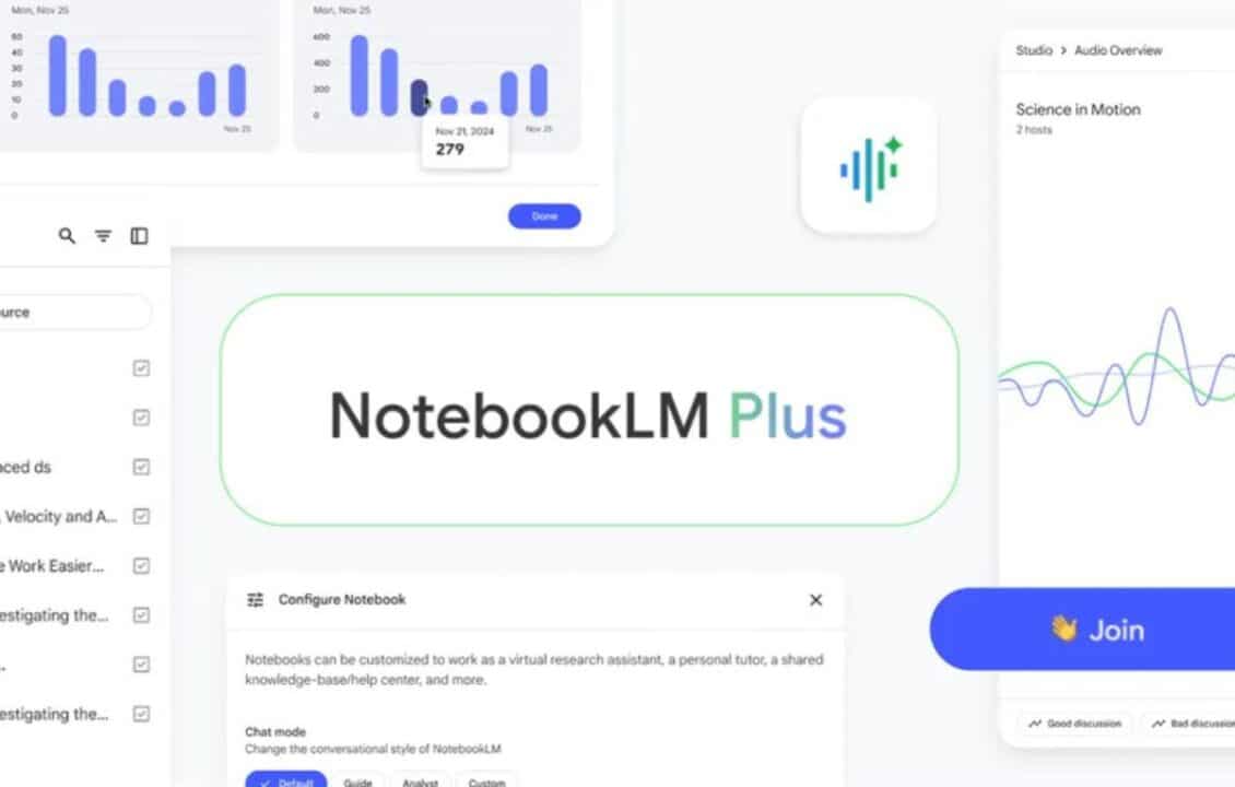 للأفراد والشركات.. أداة الذكاء الاصطناعي NotebookLM من جوجل تقدّم مزايا جديدة